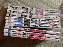 Combo vở " Tôi là Chokkaku, Tôi là Yamamoto, Tiger & Wolf Tiger wolf " 1