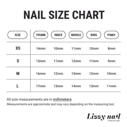 Lizzy Nail 104 | Nailbox Móng Úp Mắt Mèo Đen | Set 10 Móng Giả Press On Nails Dự Tiệc, Đám Cưới, Kỷ Yếu 8