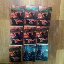 Bộ 9q vở harry potter "Hội phượng hoàng+hòn đá phù thuỷ" 2