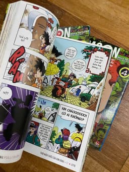Bộ 4q vở Dragon ball color phần 1 Tập 1-4 4