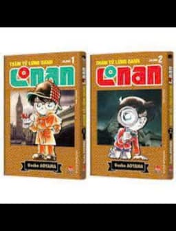 (+pos) Combo 2q vở Conan Thám Tử Lừng Danh bản nâng cấp tập 1,2 1
