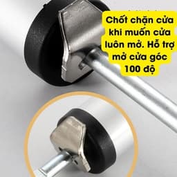 Bộ xi lanh tự động đóng cửa an toàn với hãm chống va đập, bảo vệ trẻ em hiệu quả 8