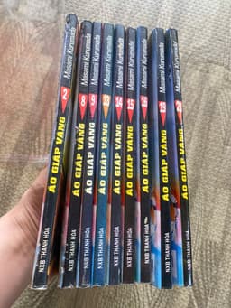 Combo 9q vở áo giáp vàng 1