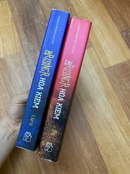 Combo 2q vở Hoả kiếm brisingr T1,2 1