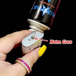 HCM Bật Lửa Khè Xài Gas Hình Lá Bài Giật Rung Khi Đánh Lửa 4