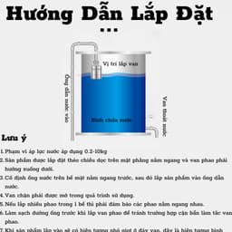 Phao Nước Mini Tự Động, Van Cơ Ngắt Nước Khi Đầy, Điều Chỉnh Mực Nước, Inox 304 Bền Đẹp, Chống Rỉ Sét 4