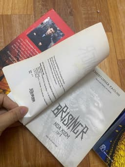 Combo 2q vở Hoả kiếm brisingr T1,2 8