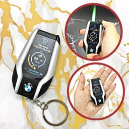 HCM Bật Lửa Khè Xài Gas Móc Khóa Xe Hơi BMW i8 4