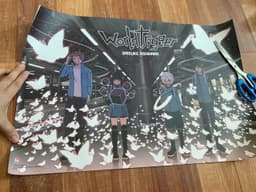 (+poster) Bộ 6q vở World trigger Worldtrigger T1-6 +poster kèm phụ kiện 2
