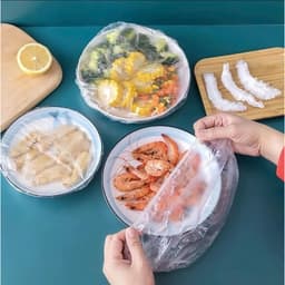 túi bọc  thực phẩm co giãn siêu dai có chun cùng túi gấu - tiện ích hoàn hảo cho nhà bếp 3