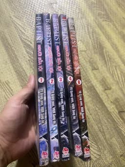 Combo 5q vở Baptist người rửa tội 1