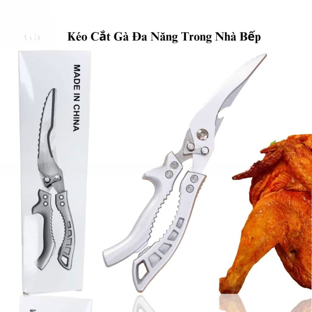 Kéo Cắt Gà Cộng Lực - Dụng Cụ Thép Không Gỉ Siêu Bền Cho Gà Vịt