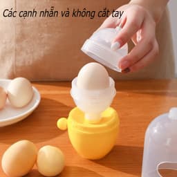 Máy Khuấy Trứng Tay, Kết Hợp Lòng Đỏ & Trắng Mà Không Vỡ Vỏ 2