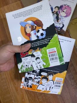Combo 2q vở tranh cũ Sơn Goal T1,2 2
