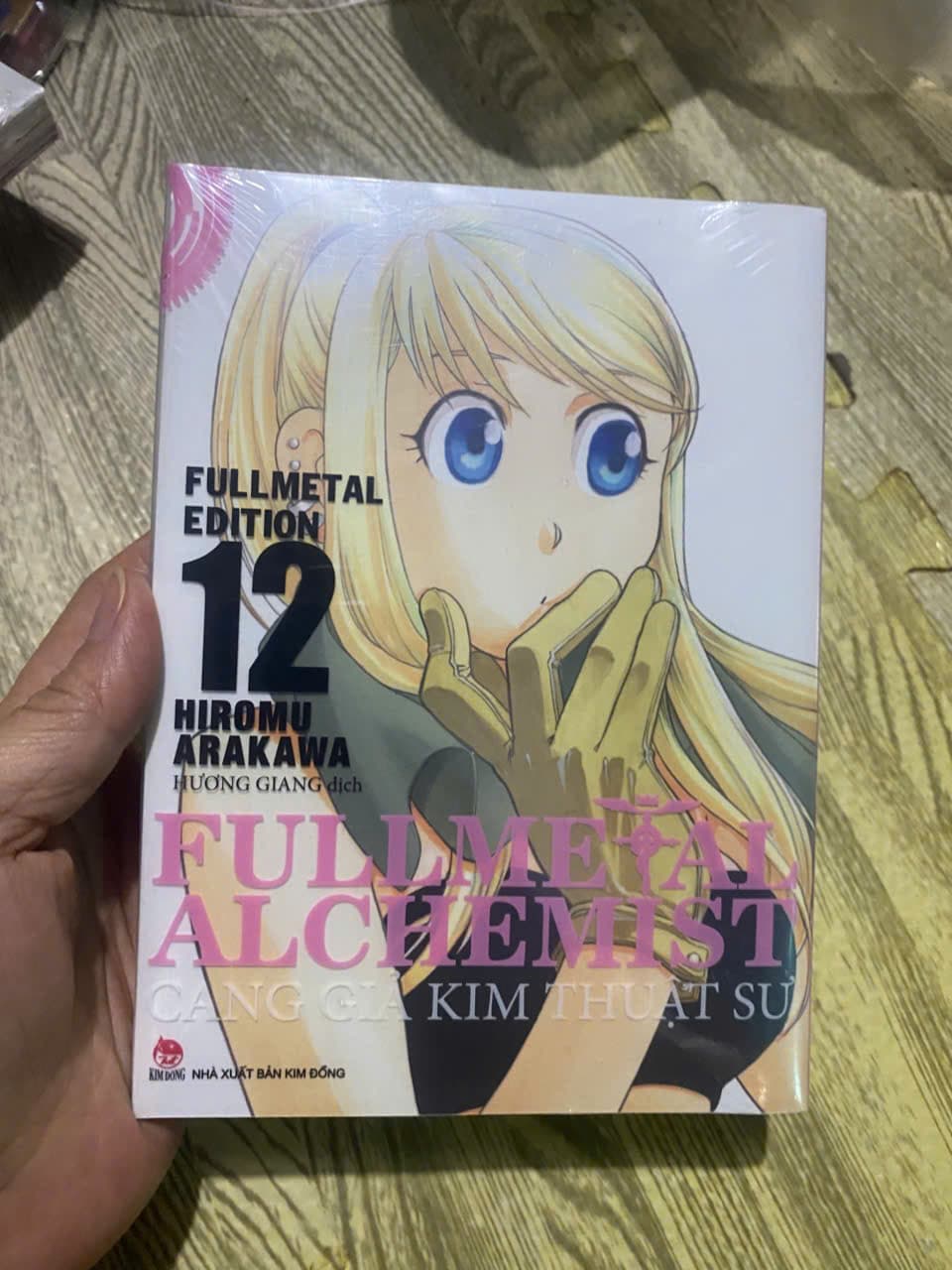(T12 seal) Vở truyen.tranh Cang Giả Kim Thuật Sư Fullmetal Alchemist tập 12 seal