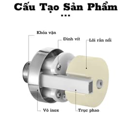 Phao Nước Mini Tự Động, Van Cơ Ngắt Nước Khi Đầy, Điều Chỉnh Mực Nước, Inox 304 Bền Đẹp, Chống Rỉ Sét 8