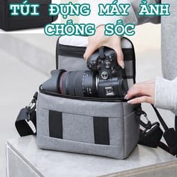 Túi đựng máy ảnh chuyên dụng với ngăn chia và khóa cài 8