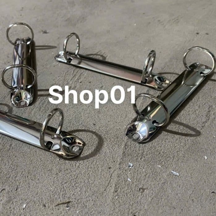 (2 lỗ chữ o 3cm) Combo 10c Kẹp còng giữ giấy 2 nhẫn o - Gáy sổ còng - Kẹp giấy bảng quảng cáo, thông báo bầu cử, kế hoạch ...