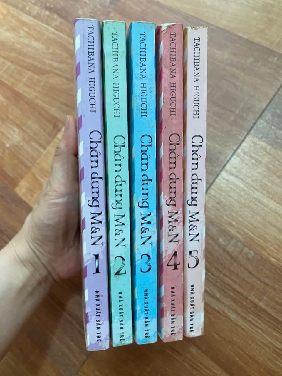 Bộ 5q Truyện tranh cũ Chân dung m & n T1-5