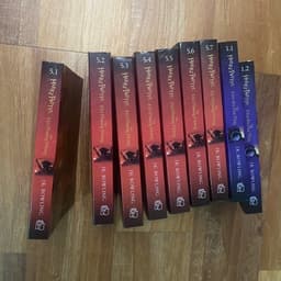 Bộ 9q vở harry potter "Hội phượng hoàng+hòn đá phù thuỷ" 1