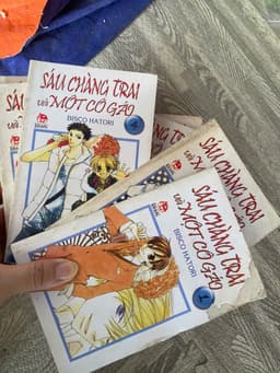Combo vở tranh cũ Sáu chàng trai một cô gái 2
