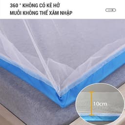 Màn chụp tự động, mùng chống muỗi hiệu quả cho giấc ngủ ngon và bình yên. 5