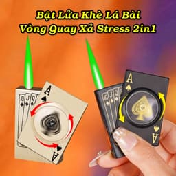 HCM Bật Lửa Gas Đa Năng Hình Lá Bài Các Kiểu (Chọn Mẫu) 2