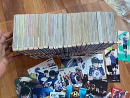 (+poster) Bộ 22q vở Blue Lock Bluelock T1-22 full card + 3 standee + poster 6