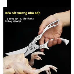 Kéo Cắt Gà Cộng Lực - Dụng Cụ Thép Không Gỉ Siêu Bền Cho Gà Vịt 2