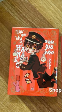 Vở hanako cậu ma nhà xí ngoại tr Tập 1 và phụ kiện 3
