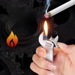 HCM Bật Lửa Kim Loại Xài Gas Hình Các Cờ Lê 1