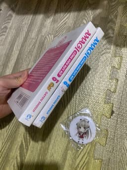 Bộ 2q vở Novel AMAGI Công Viên Rực Rỡ tập 1,2 kèm phụ kiện 1