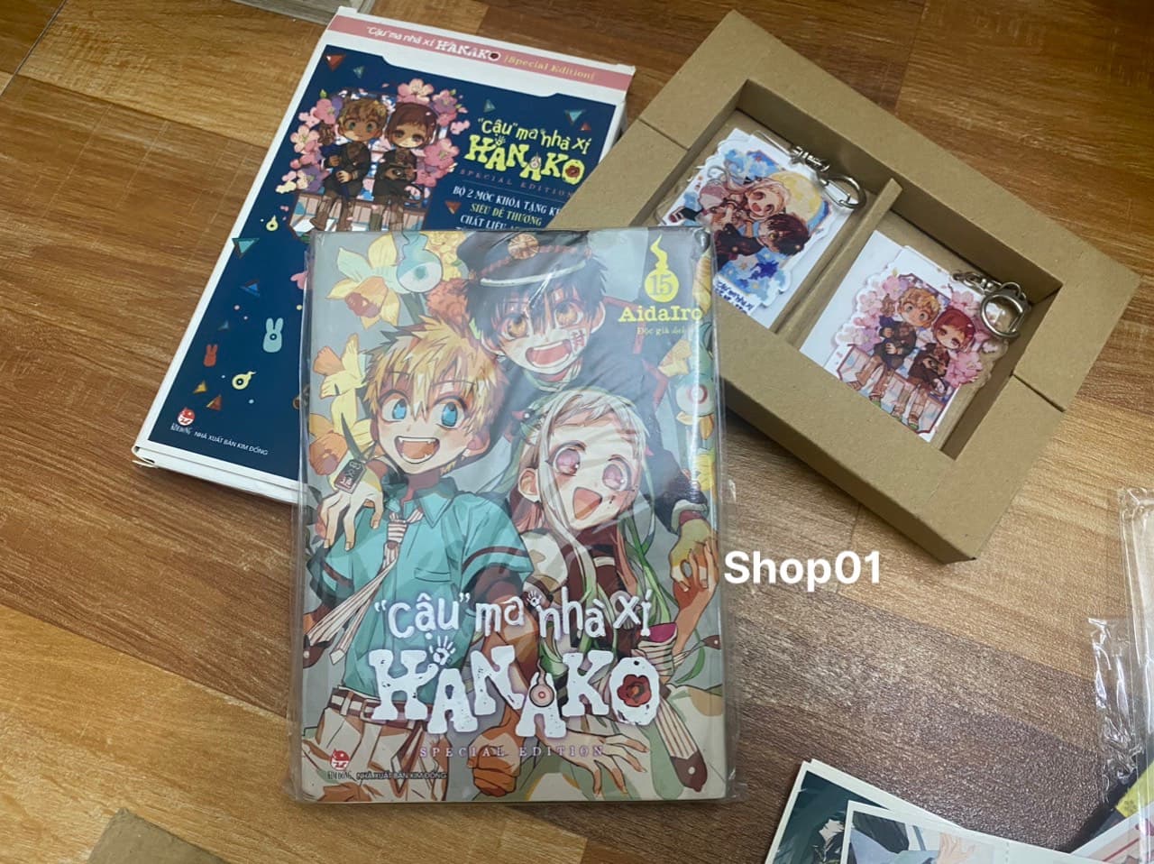 Vở hanako cậu ma nhà xí ngoại tr Tập 15 thường, đặc biệt và phụ kiện
