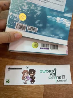Combo 2q vở Sword art online 3