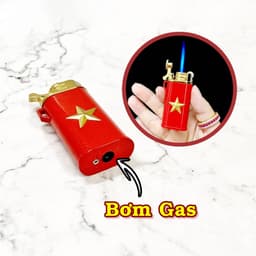 HCM Bật Lửa Khè Chief Xài Gas Đá Rảnh Tay Hình Cờ Việt Nam 4