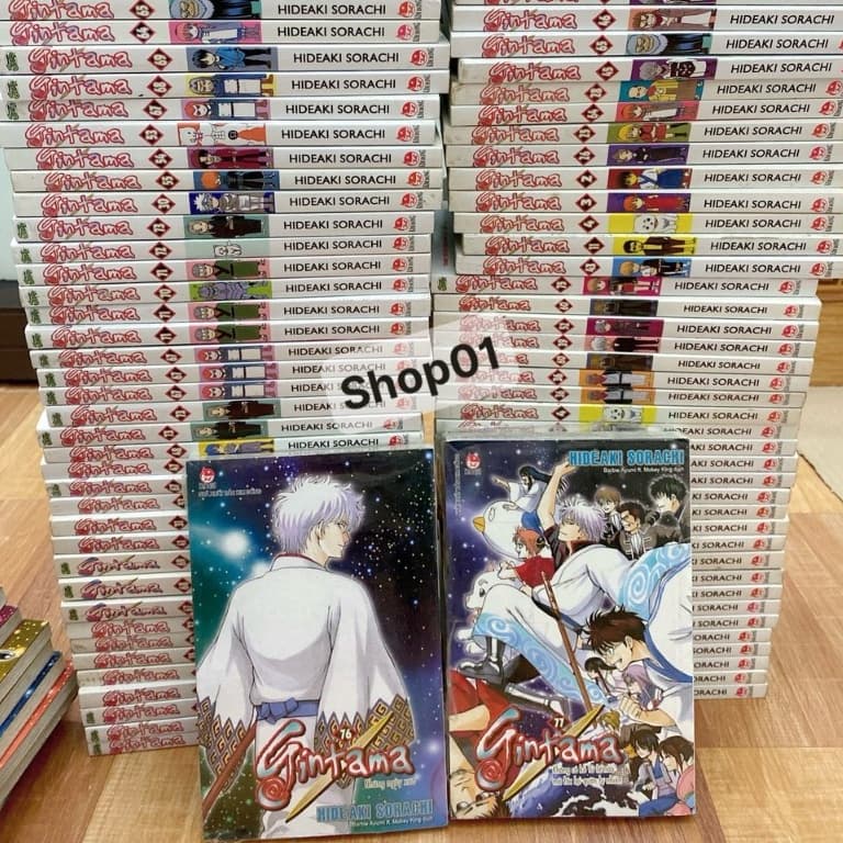 Bộ vở Gintama tập 1,2,3,4.5...