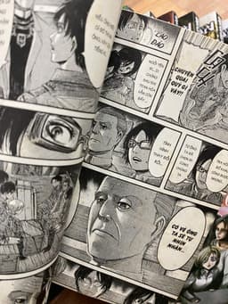 Vở đọc Đại chiến titan Attack on Titan bản tvm 3
