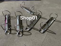 Combo 10c Kẹp còng giữ giấy 2 chữ D - Khoá kẹp còng - Gáy sổ còng - Kẹp giấy bảng quảng cáo, thông báo bầu cử, kế hoạch ... 6