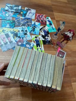 (in đầu full quà) Bộ 12q vở  Blue Lock Bluelock T1-12 full phụ kiện + tặng thêm 5 goods 6
