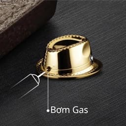 HCM Bật Lửa Xài Gas Hình Cái Nón Cao Bồi Sưu Tầm Độc Lạ 3