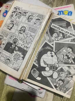 Combo 9q vở Doraemon Doremon xuôi chất lượng xấu 8