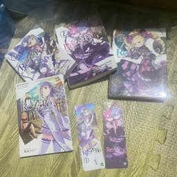 Combo vở  Re Zero Rezero phần 1+2 1