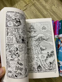 (dài) Bộ vở tranh cũ Doraemon Doremon bộ dài 6