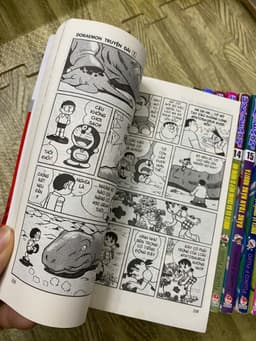 (dài) Bộ vở tranh cũ Doraemon Doremon bộ dài 7