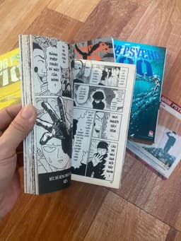 Bộ 4q vở Mob Psycho 100, Mobpsycho 100 T1-4 6