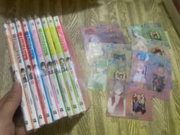 Bộ 9q vở vở Hori Horimiya bản đặc biệt 8-16 kèm phụ kiện 1