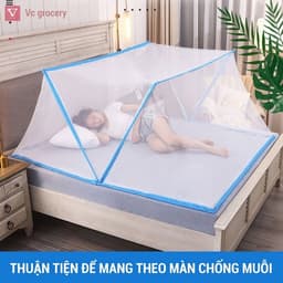 Màn chụp tự động, mùng chống muỗi hiệu quả cho giấc ngủ ngon và bình yên. 1