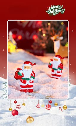 HCM Bật Lửa Xài Gas Hình Ông Già Noel & Người Tuyết – Phụ Kiện Giáng Sinh Độc Lạ, Dễ Thương 4