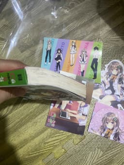 Vở novel Cô Nàng Otaku Nhà Tôi tập 1 kèm phụ kiện 7