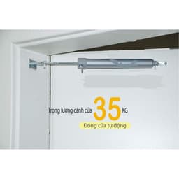 Bộ xi lanh tự động đóng cửa an toàn với hãm chống va đập, bảo vệ trẻ em hiệu quả 6